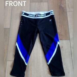 Cheer Athletics Rebel Capri Pants in YL
